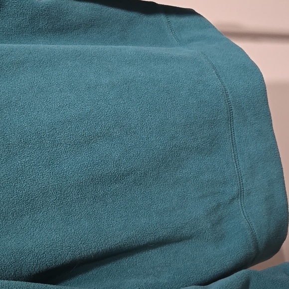 Vntg Sz M-L (1) FOX Womens Zip Up Fleece Winter Cold Weather Hooded Sweatshirt - Picture 8 of 10